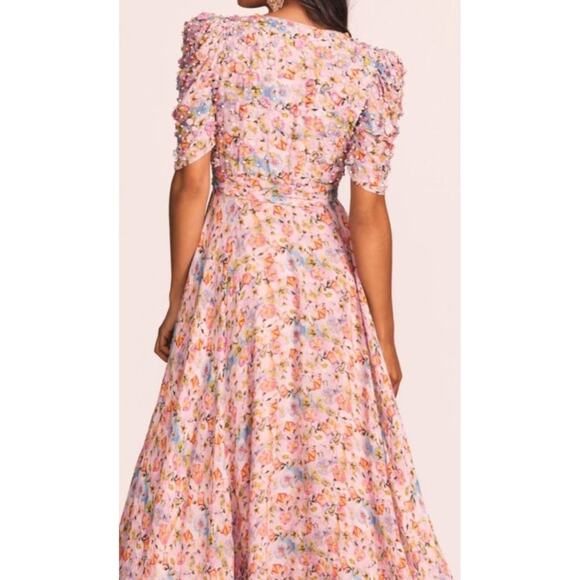 LoveShackFancy Empire Waist Akira Dress (D1434-1132) Size 4 - Picture 2 of 14